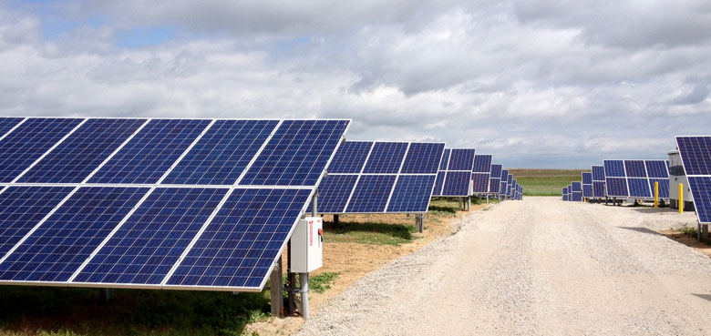 solar project financed